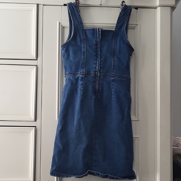love, Fire Blue Denim Mini Dress - Picture 2 of 2